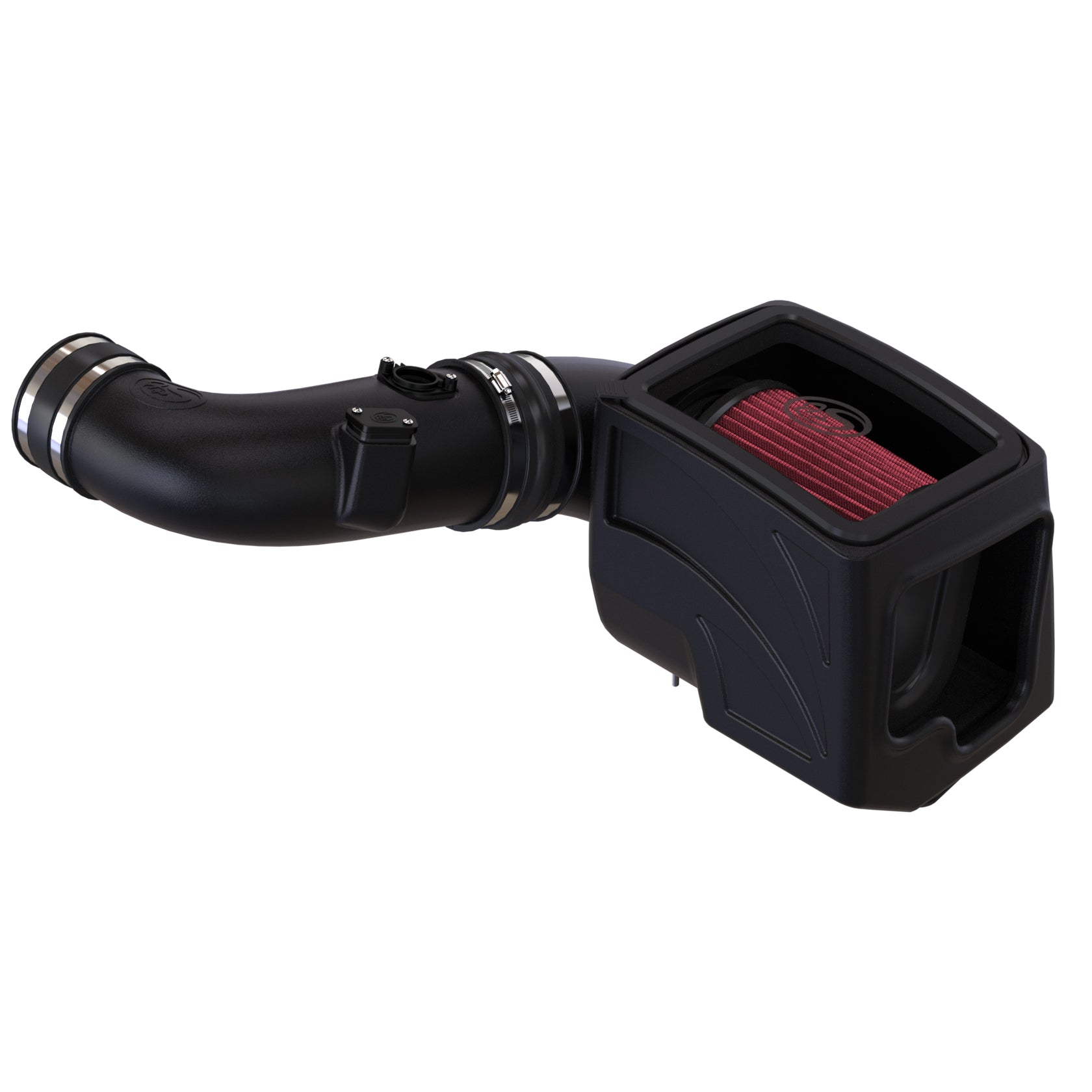 S&B FILTERS FROST FURY: UNLEASH POWER WITH COTTON/DRY FILTER COLD AIR INTAKE KIT FOR 2011-2016 CHEVY/GMC DURAMAX LML 6.6L