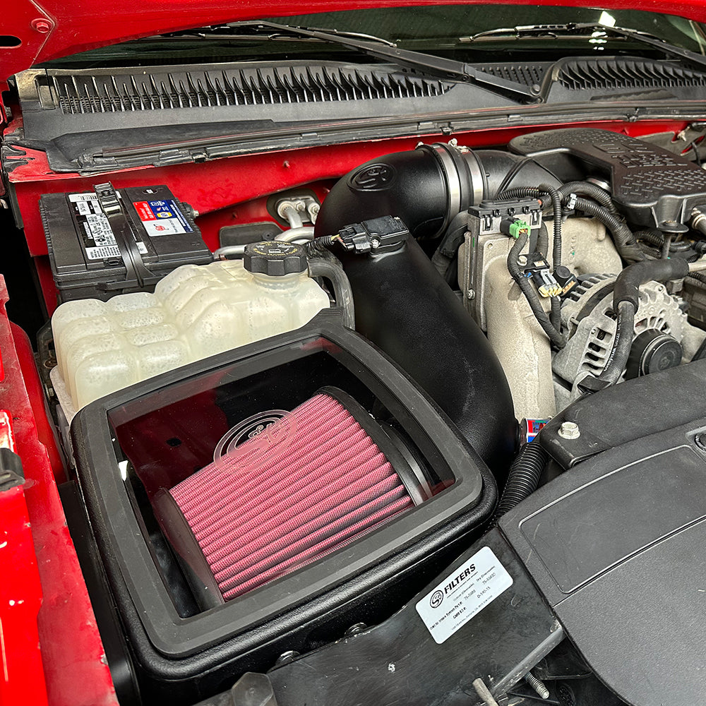 S&B FILTERS FROSTFORGE: REVITALIZE YOUR 2006-2007 CHEVY/GMC DURAMAX LLY-LBZ 6.6L WITH COTTON/DRY FILTER COLD AIR INTAKE KITS