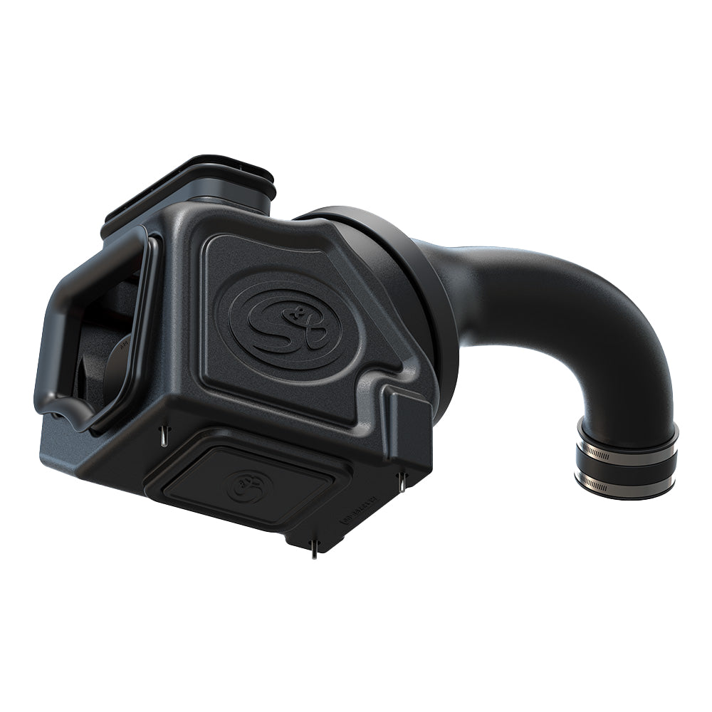 S&B FILTERS ELEVATE PERFORMANCE & FUEL EFFICIENCY WITH SILVERADO/SIERRA L5P 6.6L COTTON/DRY FILTER COLD AIR INTAKE