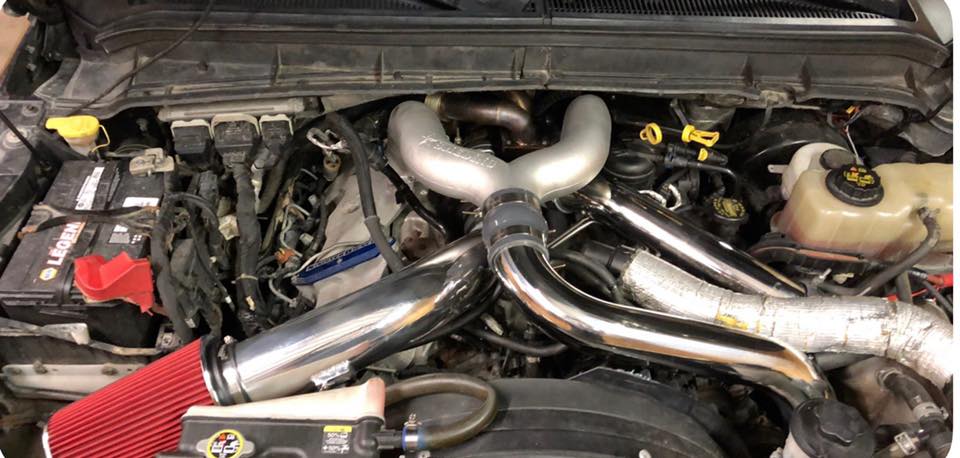 SMEDING DIESEL COMPLETE INTERCOOLER PIPE KIT FOR 2015-16 FORD POWERSTROKE 6.7L