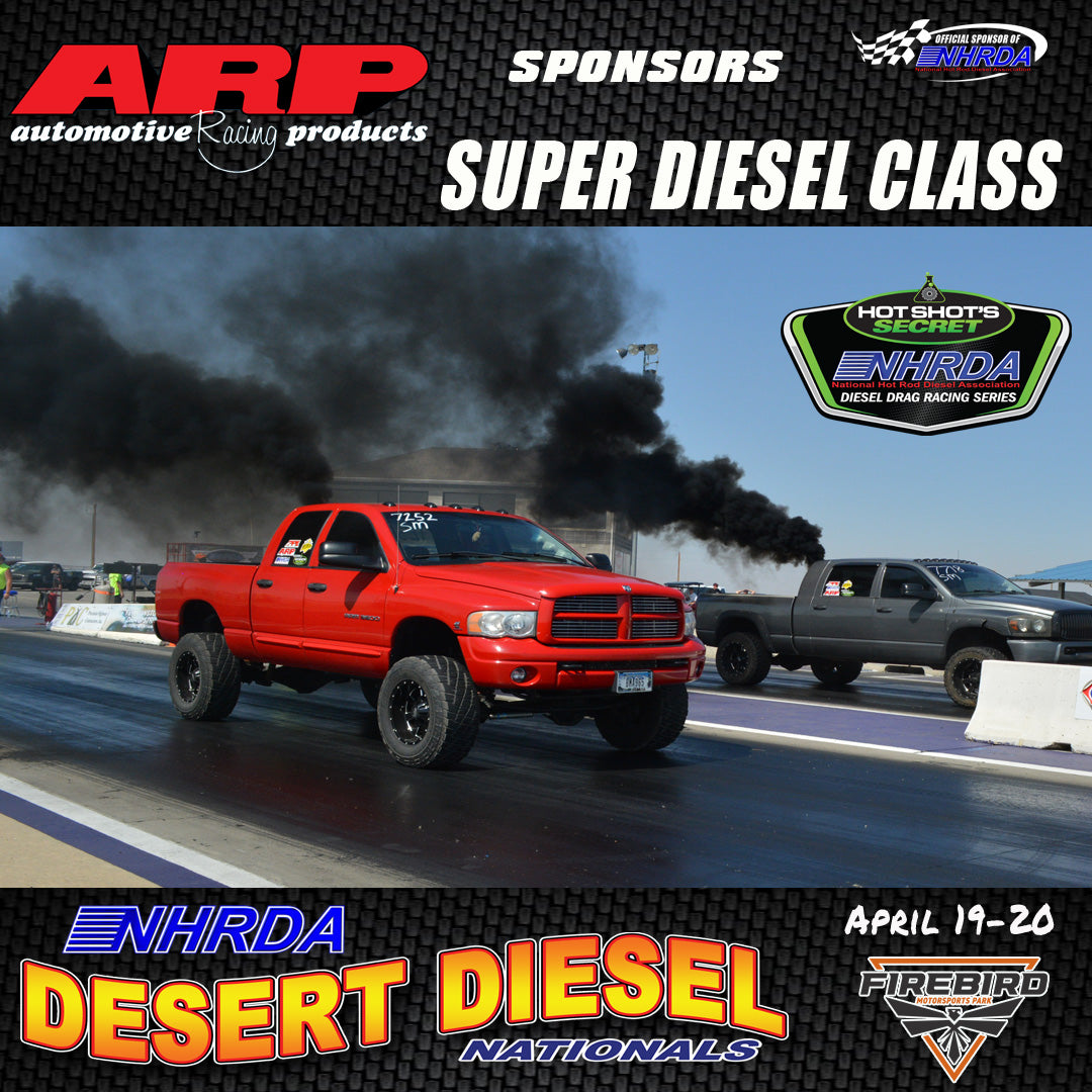 ARP Renews as Super Diesel Class Sponsor at the 2024 Desert Diesel Nationals