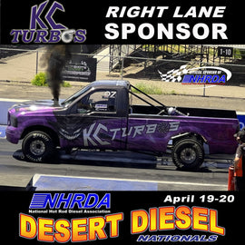 KC TURBO RIGHT LANE SPONSOR