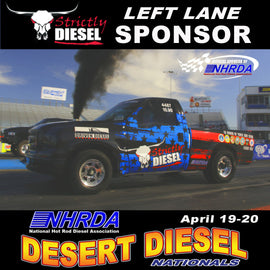 Strictly Diesel Sponsors the Left Lane at the Desert Diesel Nationals