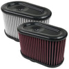 S&B FILTERS RENEW YOUR INTAKE (75-5070) WITH CLEANABLE COTTON/DRY EXTANDABLE REPLACEMENT FILTERS