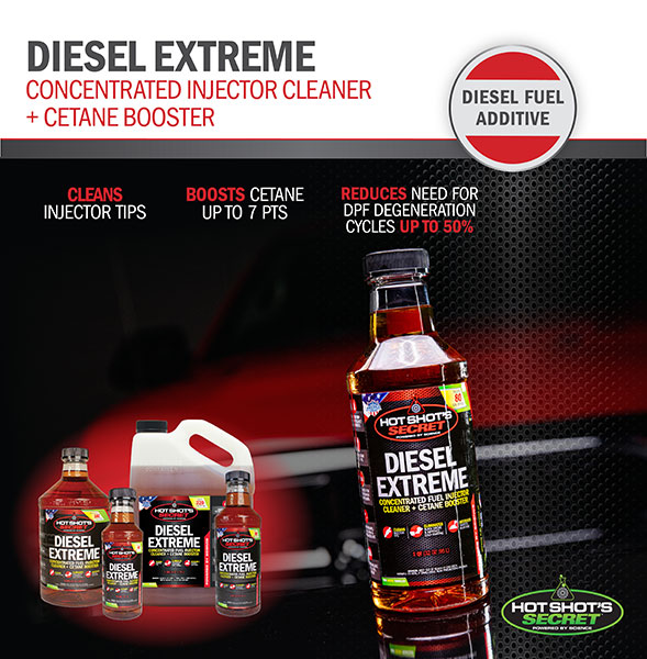 HOT SHOT'S SECRET DIESEL EXTREME INJECTOR CLEANER + CETANE BOOSTER